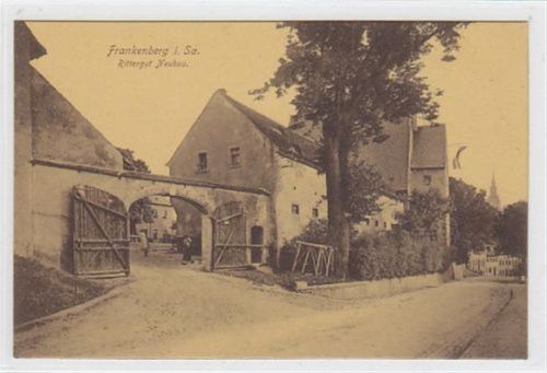 Frankenberg Frankenberg in Sachsen. Neubau vom Rittergut. Ungelaufen. Sehr gut erhalten.