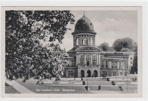 Bad Landeck Bad Landeck / Ladek-Zdrój - Kreis Habelschwerdt / Bystrzyca Klodzka in Schlesien. Marienbad. 1942 Feldpost Gute Erhaltung.
