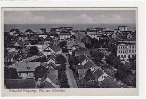 Wangerooge Wangerooge mit Blick vom Leuchtturm. Feldpost, Stempel von 1940. Gute Erhaltung.