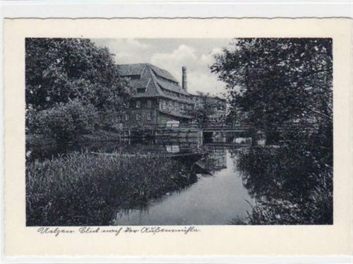 Uelzen Uelzen. ein Blick auf die Außenmühle ungelaufen Top Erhaltung.