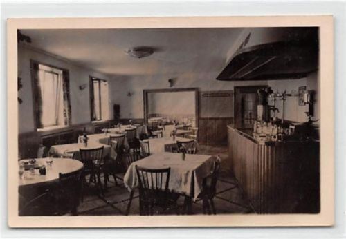 Gossersweiler. Innenansicht vom Gasthaus / Pension Birkenhof ungelaufen kleiner Knick oben in der Mitte, sonst gut erhalten