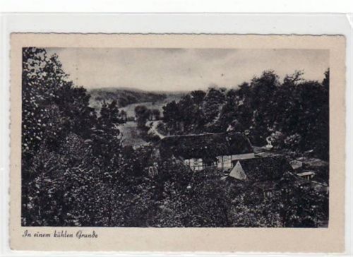 Klosterwalder Wassermühle Krs. Templin, Inh. Max Zimmermann. Postalisch gelaufen mit Poststempel 15.6.1943.