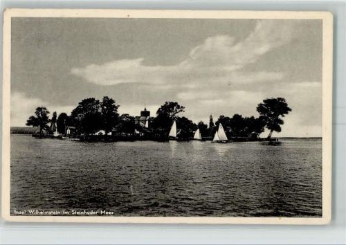 Steinhude Insel Wilhelmstein Steinhuder Meer Segelboote