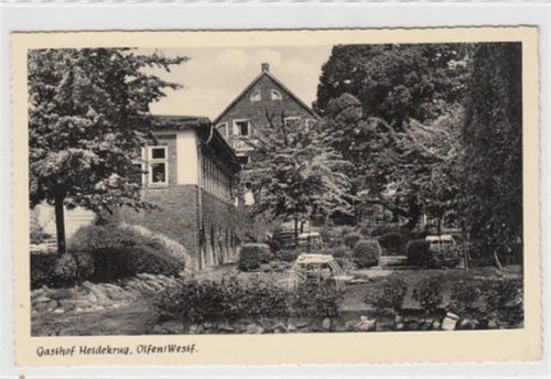 Olfen in Westfalen. Gasthof Heidekrug ungelaufen Sehr gut erhalten.