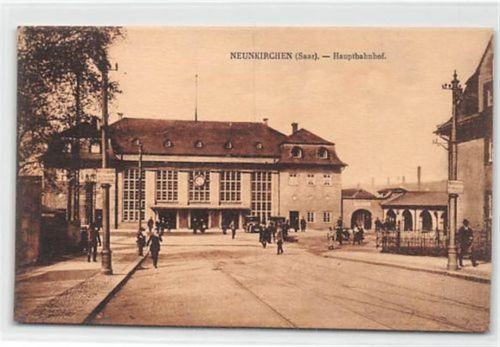 Neunkirchen Neunkirchen. Hauptbahnhof ungelaufen Gute Erhaltung.