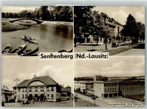 Senftenberg Paddelstation Hauptbahnhof