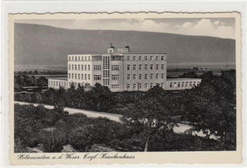 Holzminden Holzminden. evangelische Krankenhaus ungelaufen Gute Erhaltung.