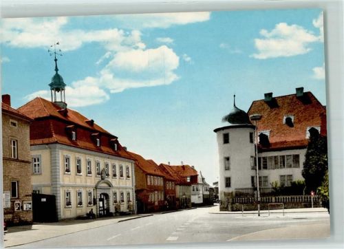 Wiesentheid Rathaus mit Scloss