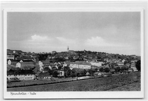 Baumholder an der Nahe. Gesamtansicht gelaufen. Gute Erhaltung.