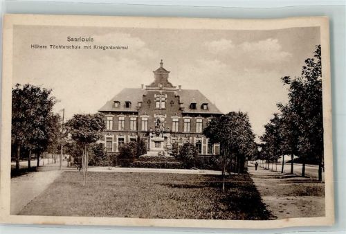 Saarlouis Höhere Töchterschule Kriegerdenkmal