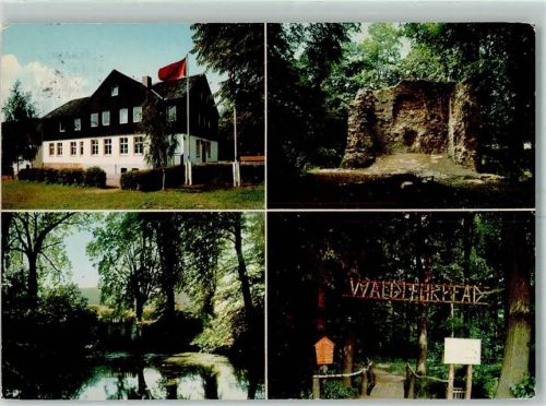 Königslutter Quellhaus Burgruine Waldlehrpfad