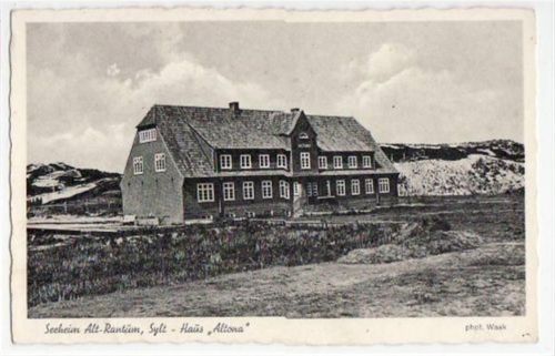 Seeheim Alt-Rantum auf Sylt mit Haus " Altona " ungelaufen Gute Erhaltung.