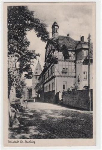 Neustadt, Kreis Marburg. Straßenpartie ungelaufen Gute Erhaltung.