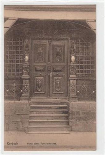 Korbach Korbach Portal eines Patrizierhauses ungelaufen Sehr gut erhalten.