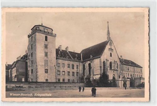 Wiener-Neustadt. Kriegsschule gelaufen. Gute Erhaltung.
