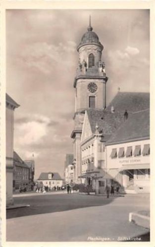 Hechingen Hechingen. Stiftskirche ungelaufen Leicht bügig, sonst gut erhalten