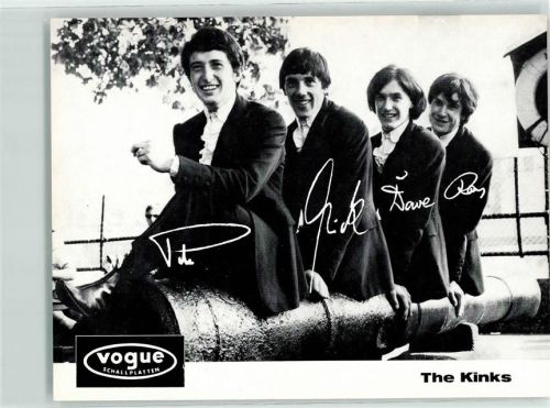 The Kinks Faksimile Unterschrift