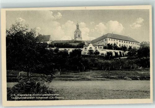 Hohenwart Taubstummenanstalt J.E. Wagnersche Wohltätigkeitsanstalten