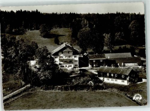 82402 W8124 Seeshaupt - Sanatorium Lauterbacher Mühle Fliegeraufnahme
