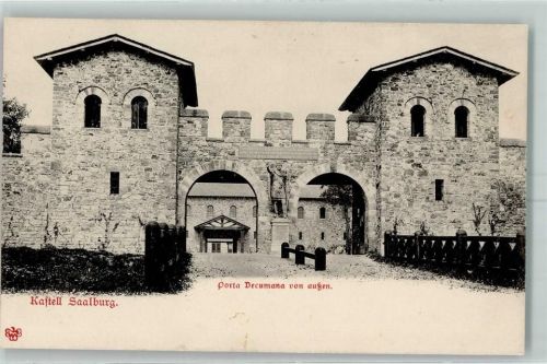 Saalburg Römerkastell Porta Decumana von aussen