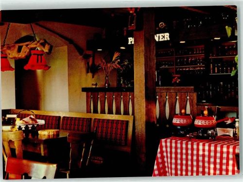 Hohenpeißenberg Cafe Gasthaus Alpenblick Fremdenzimmer Theke Fondue