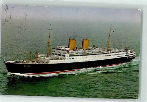 Norddeutscher Lloyd Bremen AK Dampfer Berlin 1961