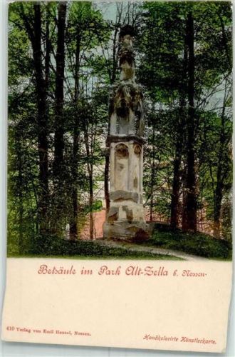 Nossen Betsäule Park Alt Zella Scan verzogen