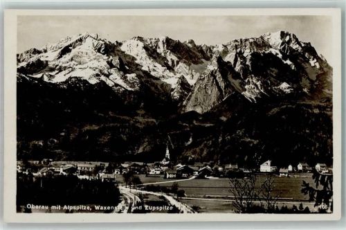 Oberau Alpspitze Waxenstein Zugspitze