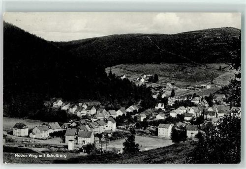 Lautenthal Neuer Weg mit Schulberg