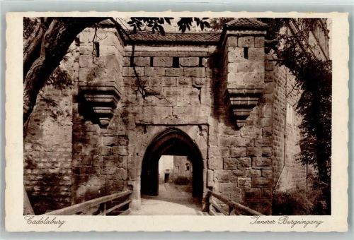 Cadolzburg Hohenzollernburg Innerer Burgeingang