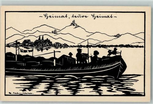 Binnenschiff Heimat AK