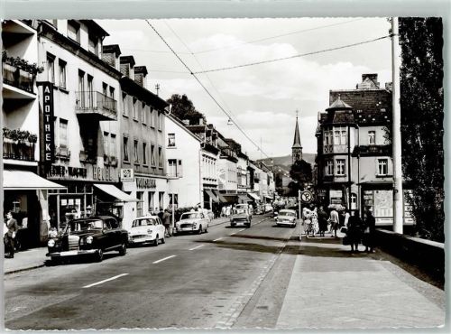 66606 W6690 St. Wendel , Saar - Bahnhofstraße Apotheke Volksbank Mercedes Benz