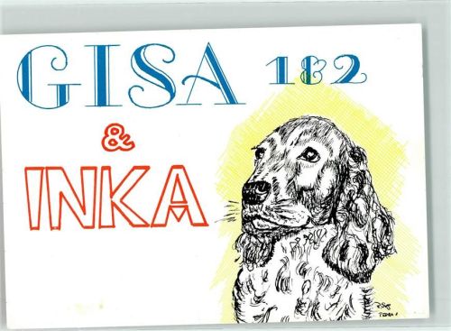 Teisnach QSL-Karte Gisa & Inka Pudel