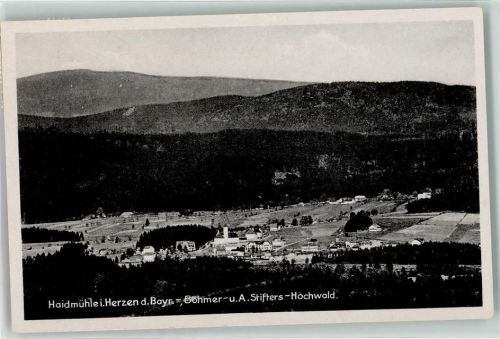 94145 W8391 Haidmühle , Niederbay - Bayr.-Böhmer Hochwald und A. Stifters-Hochwald
