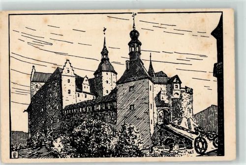 Lauenstein Äußerer Burgbering Burg