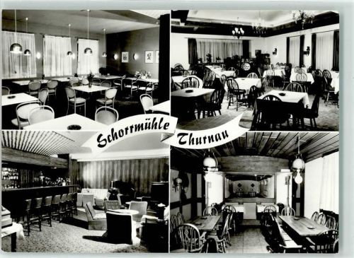 95349 W8656 Thurnau - Gasthaus Restaurant Tanzkafe Schorrmühle Schlagzeug