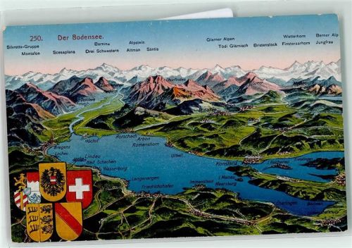 Nr 250 Der Bodensee Wappen