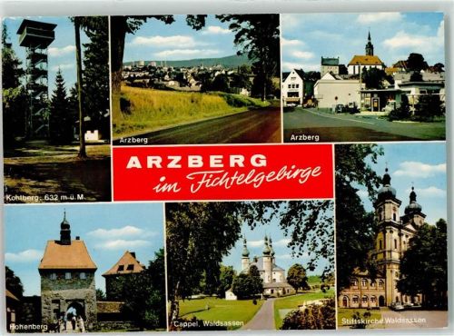 Arzberg Kohlberg Hohenberg Cappel Stiftskirche Waldsassen