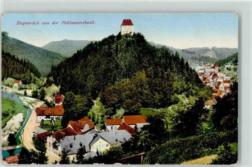 07924 O6557 Ziegenrück , Thür - von der Pohlmannsbank