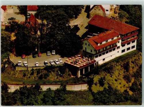 Regensberg Gasthaus Hötzelein Terrasse Fliegeraufnahme