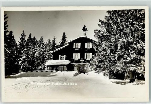 Hallerhaus Wechsel Berghütte Winter