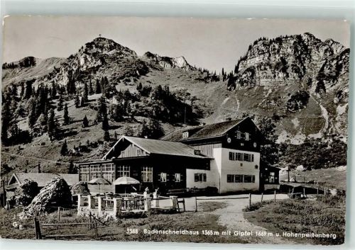83727 W8162 Bodenschneidhaus b Schliersee - Gasthaus Brennholzstapel Hohenpeißenberg