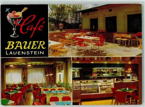 Lauenstein Gasthaus Cafe Bauer
