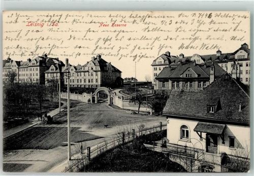 Leisnig 1919 Neue Kaserne