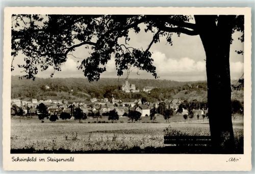 Scheinfeld Aussichtsplatz Ruhebank