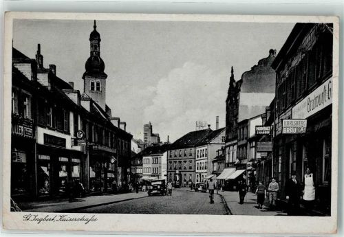 St. Ingbert Kaiserstraße Oldtimer Fahrrad