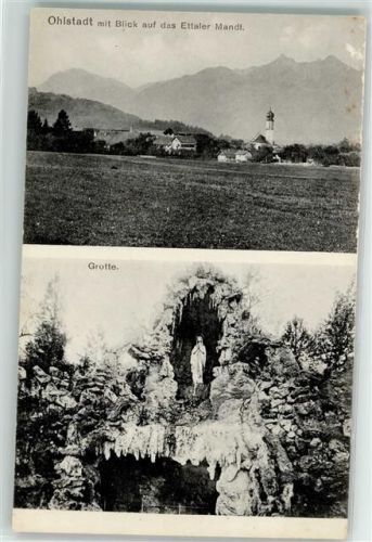 82441 W8115 Ohlstadt Gebrauchsspuren Ettaler Mandl Grotte