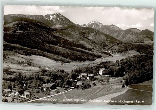 Alzing Genesungsheim Hochfelln Hochgern Fliegeraufnahme