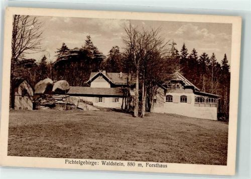 95163 W8687 Weißenstadt - Forsthaus Waldstein