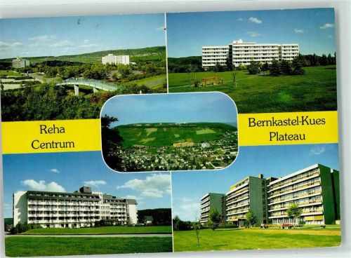 Bernkastel-Kues Reha Zentrum Kliniken Moselhöhe Burg Landshut Brücle Plateau